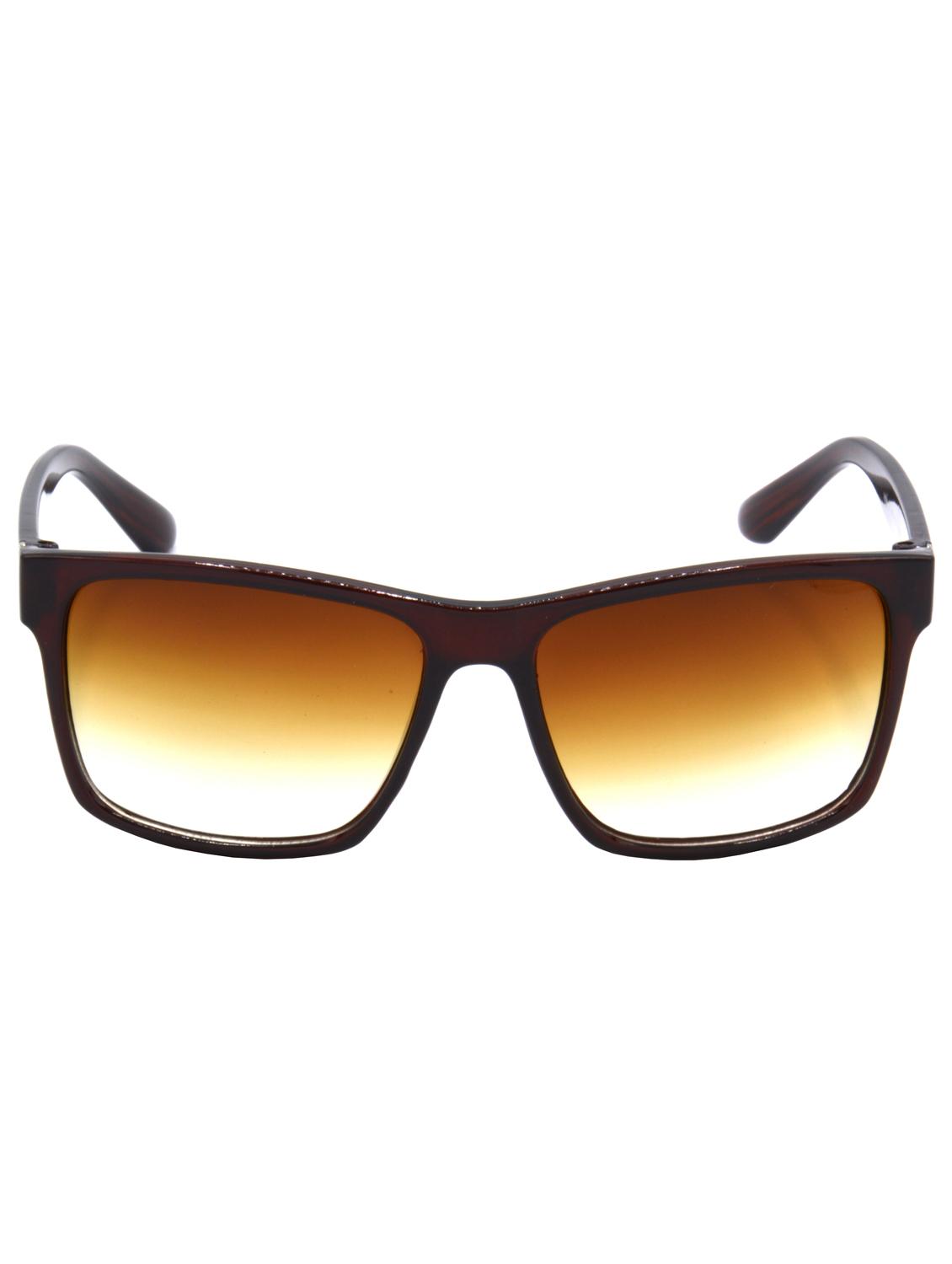hrinkar men women boys & girls rectangular &  sunglasses blue frame, blue lens (medium) - 18239304 -  Standard Image - 1