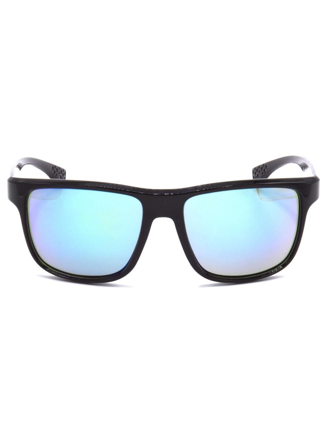 hrinkar men women boys & girls wayfarer  &  sunglasses black frame, green lens (medium) - 18239314 -  Standard Image - 1