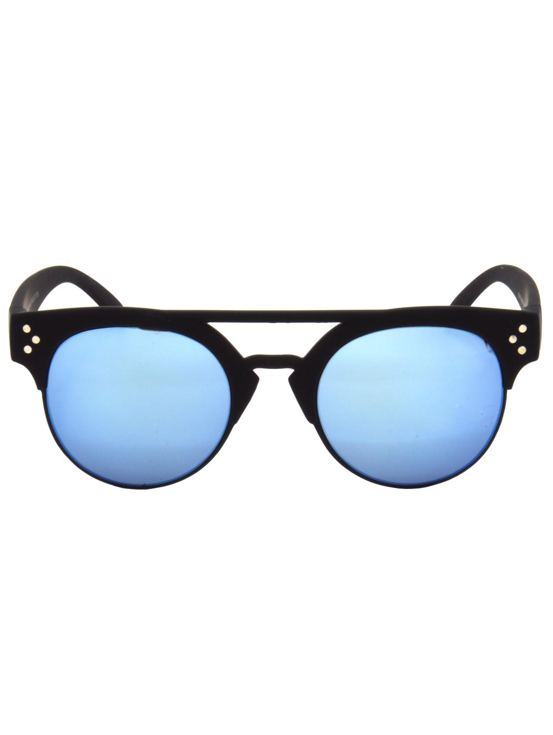 hrinkar men women boys & girls clubmaster & sunglasses black frame, green lens (medium) - 18239329 - Standard Image - 1