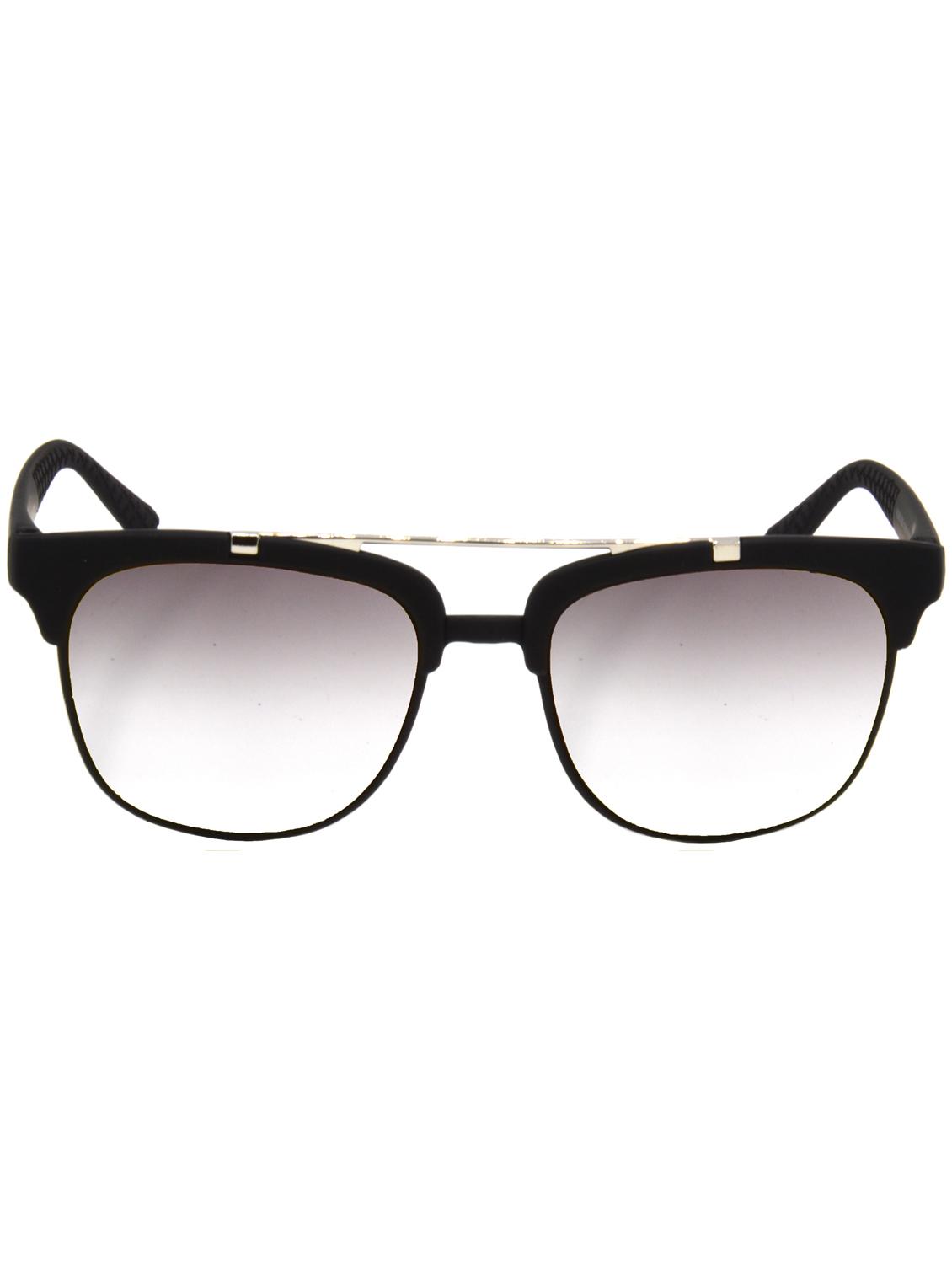 hrinkar men women boys & girls clubmaster &  sunglasses black frame, multicolor lens (medium) - 18239336 -  Standard Image - 1