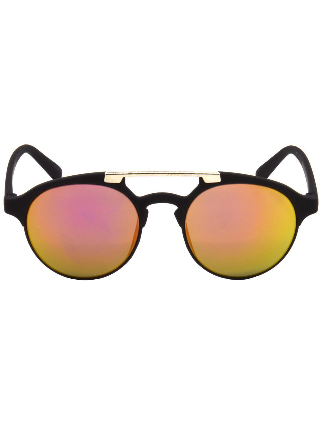 hrinkar men women boys & girls aviator &  sunglasses black frame, multicolor lens (medium) - 18239337 -  Standard Image - 1