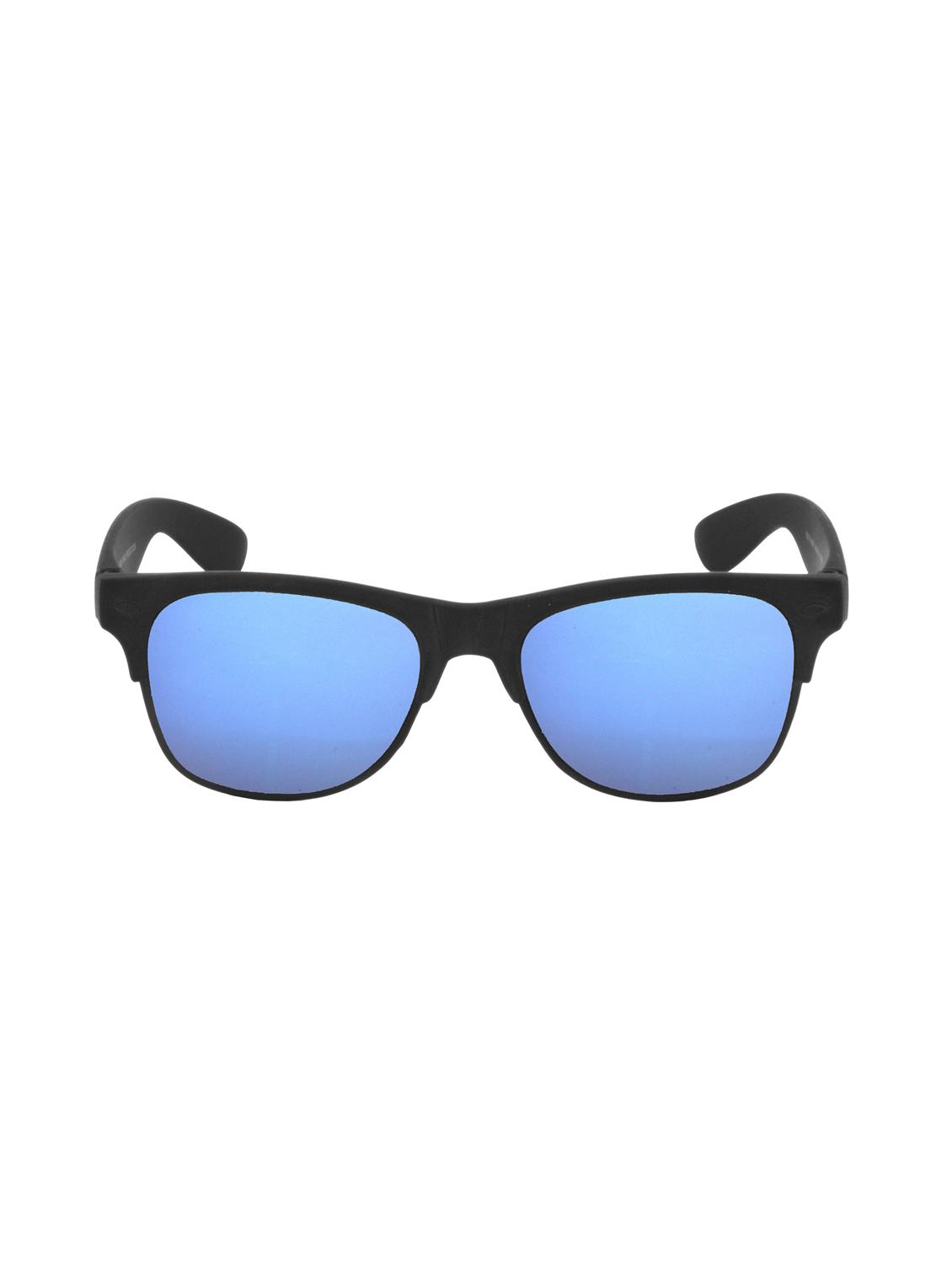 hrinkar men women boys & girls wayfarer  &  sunglasses black frame, green lens (medium) - 18239342 -  Standard Image - 1