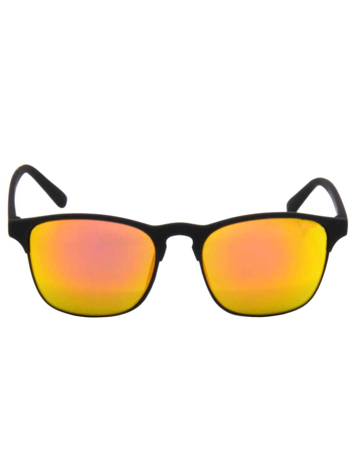hrinkar men women boys & girls clubmaster &  sunglasses black frame, green lens (medium) - 18239354 -  Standard Image - 1