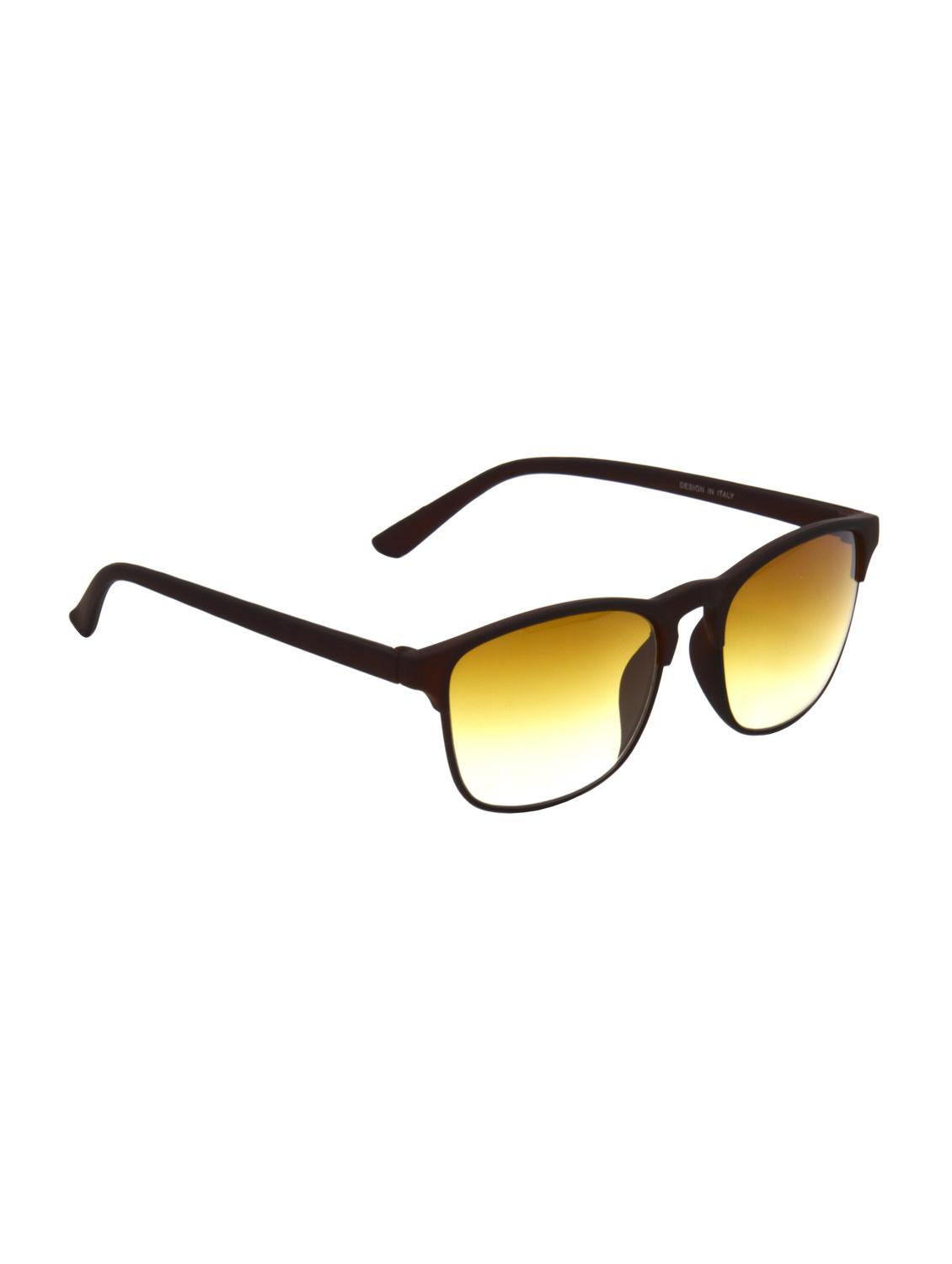 hrinkar men women boys & girls clubmaster &  sunglasses black frame, green lens (medium) - 18239356 -  Standard Image - 1