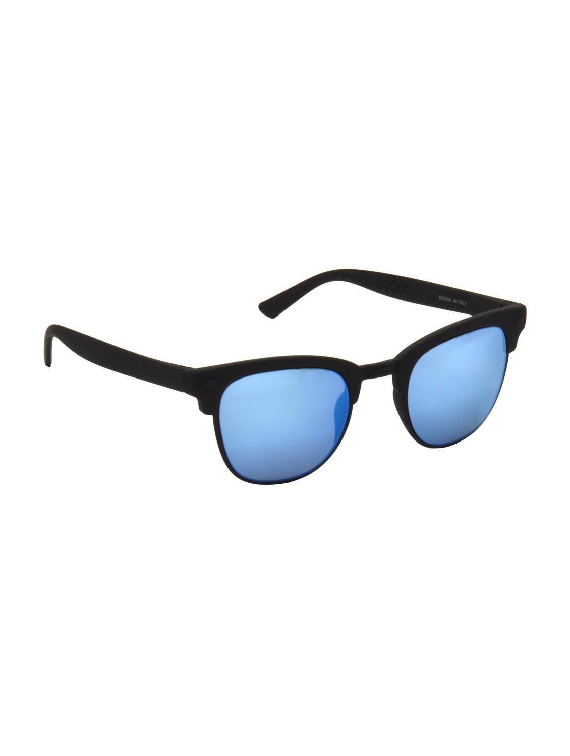 hrinkar men women boys & girls clubmaster &  sunglasses black frame, violet lens (medium) - 18239368 -  Standard Image - 1