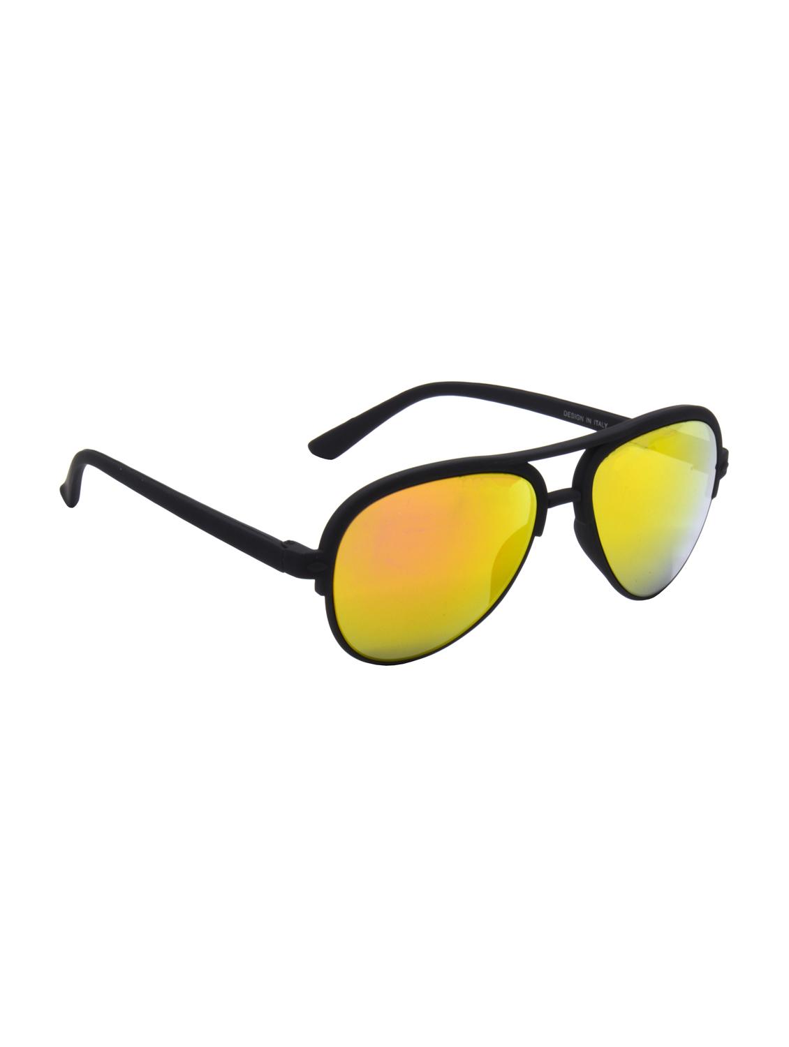 hrinkar men women boys & girls clubmaster & sunglasses black frame, green lens (medium) - 18239374 - Standard Image - 1