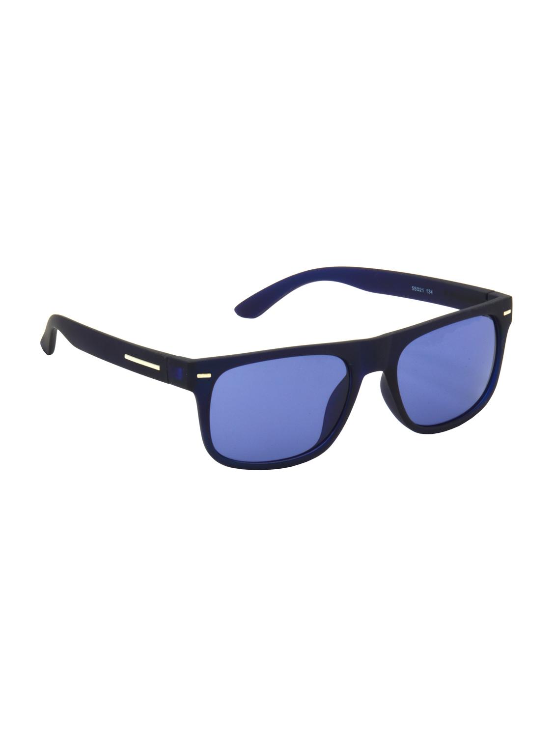 hrinkar men women boys & girls wayfarer  &  sunglasses blue frame, blue lens (medium) - 18239399 -  Standard Image - 1