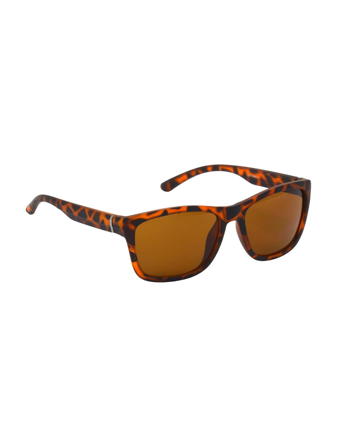 hrinkar men women boys & girls wayfarer  &  sunglasses brown frame, brown lens (medium) - 18239412 -  Standard Image - 1