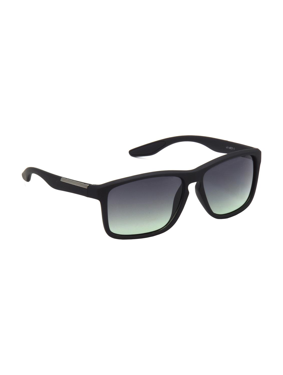 hrinkar men women boys & girls retro square &  sunglasses black frame, black lens (medium) - 18239426 -  Standard Image - 1