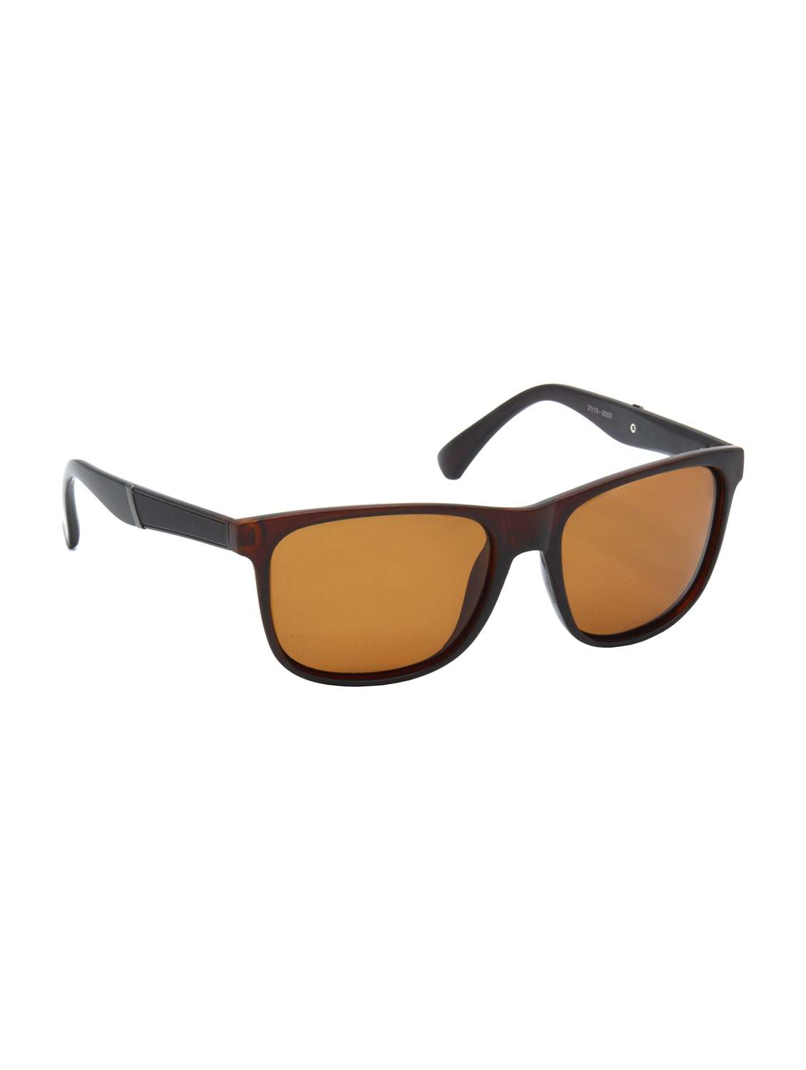 hrinkar men women boys & girls wayfarer  &  sunglasses brown frame, brown lens (medium) - 18239445 -  Standard Image - 1