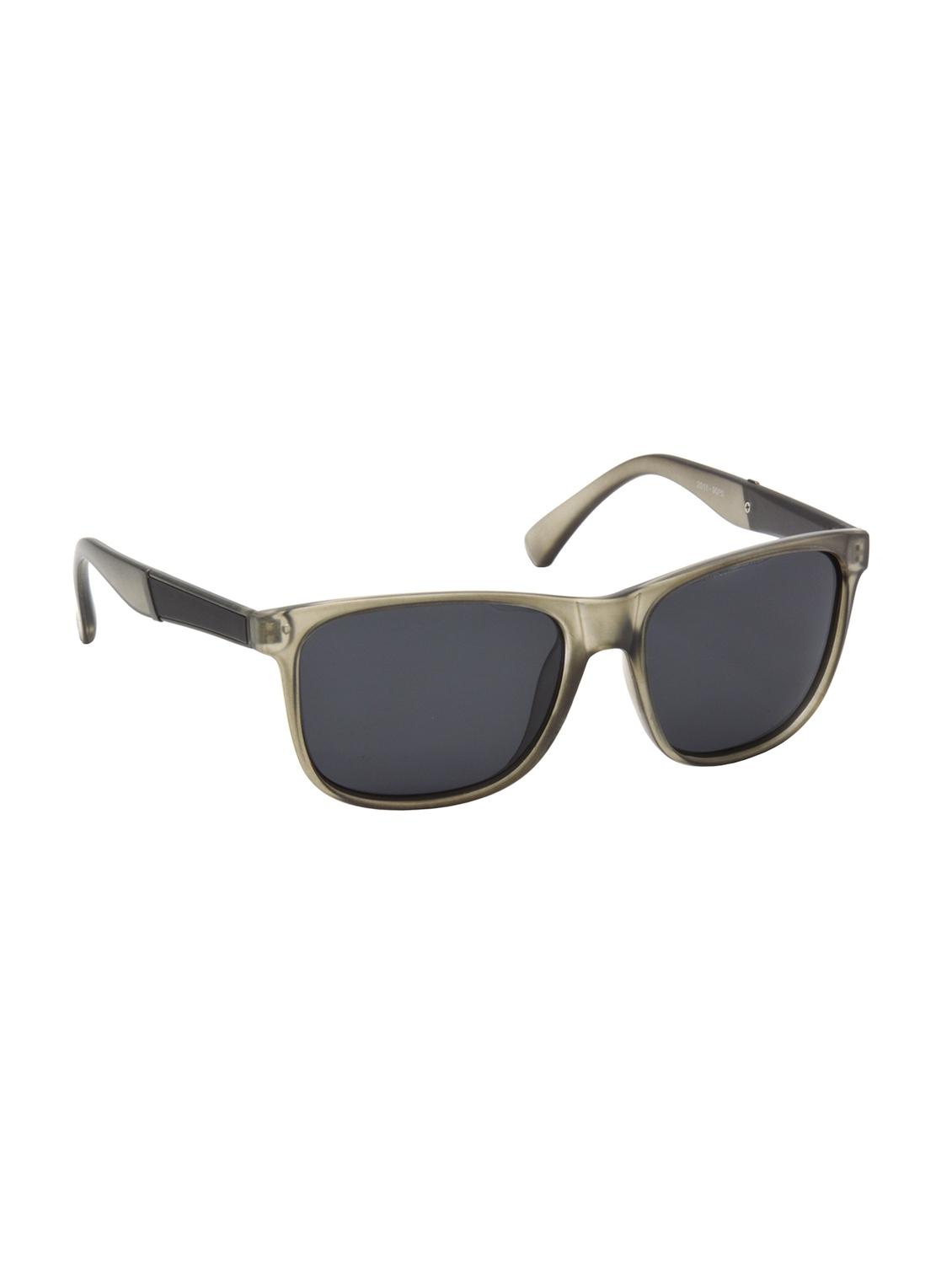 hrinkar men women boys & girls wayfarer  &  sunglasses grey frame, grey lens (medium) - 18239446 -  Standard Image - 1