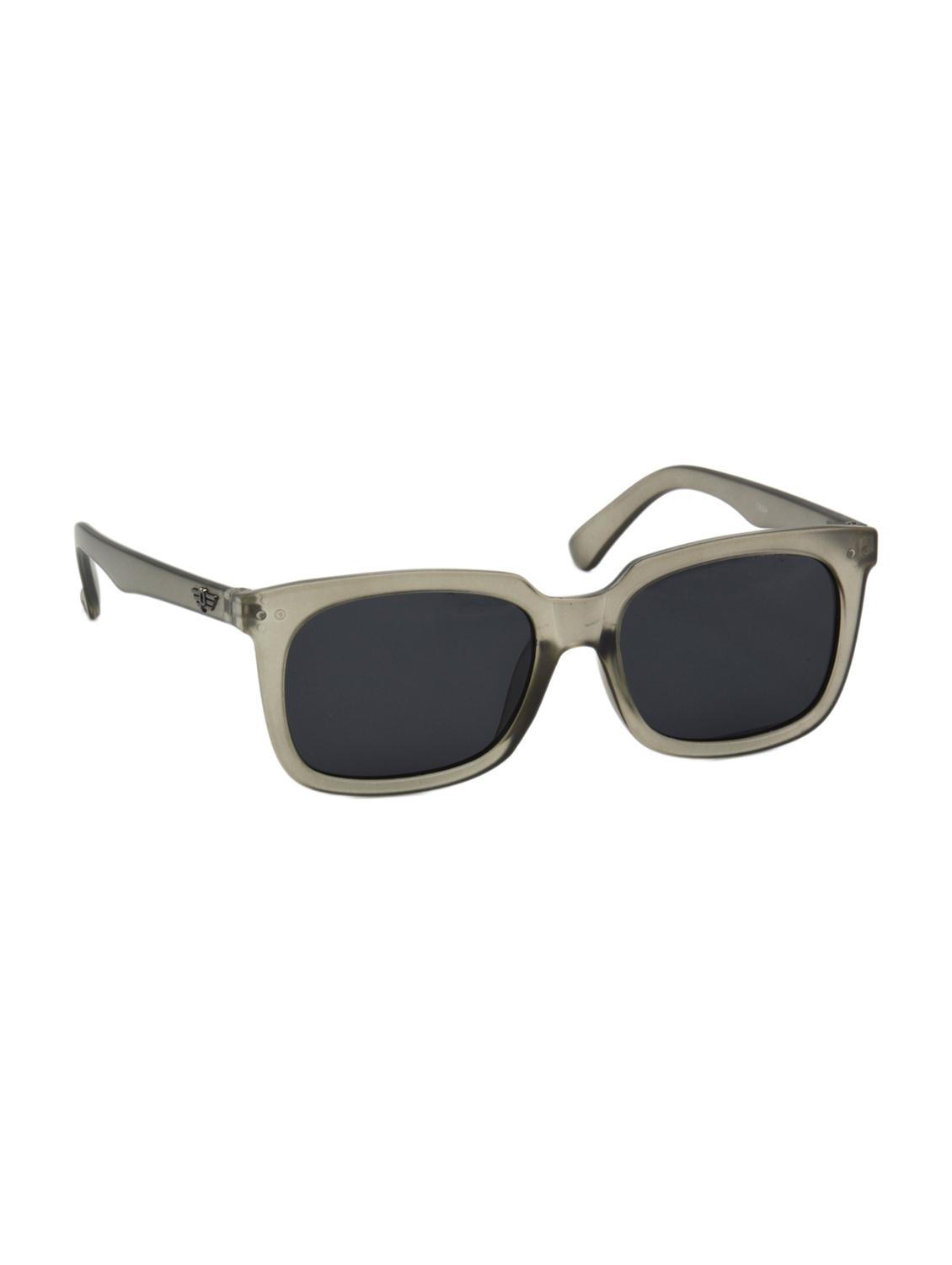 hrinkar men women boys & girls wayfarer  &  sunglasses grey frame, black lens (medium) - 18239469 -  Standard Image - 1