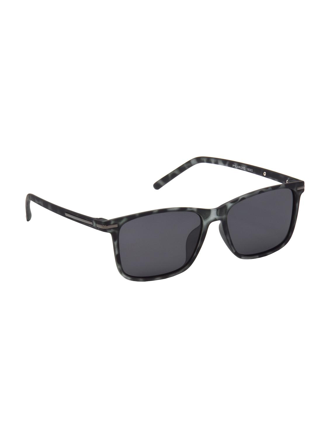 hrinkar men women boys & girls retro square & sunglasses black frame, black lens (medium) - 18239502 - Standard Image - 1