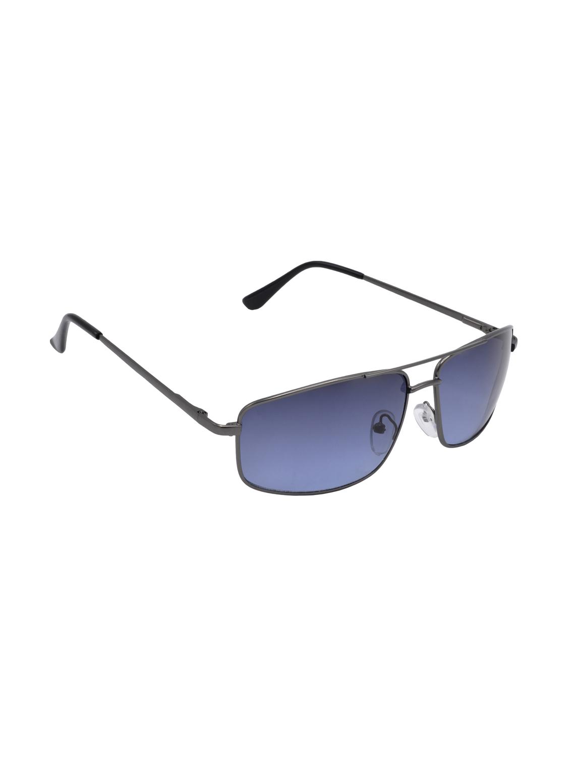 hrinkar men women boys & girls rectangular & sunglasses brown frame, brown lens (medium) - 18239522 - Standard Image - 1