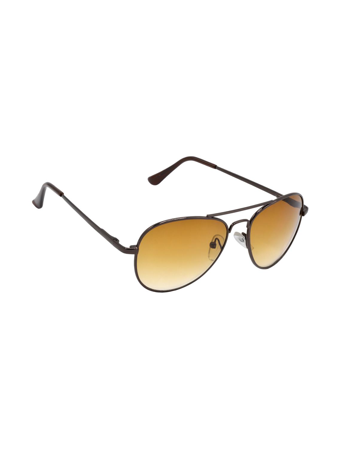 hrinkar men women boys & girls aviator &  sunglasses black frame, green lens (medium) - 18239526 -  Standard Image - 1