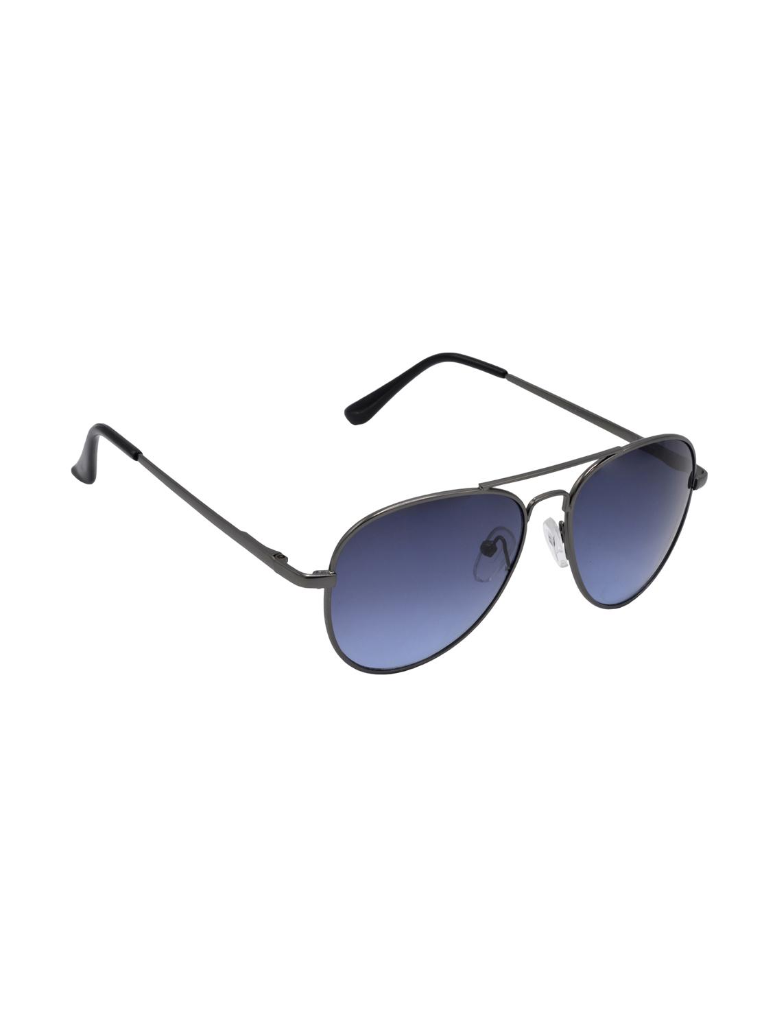 hrinkar men women boys & girls aviator &  sunglasses black frame, green lens (medium) - 18239528 -  Standard Image - 1