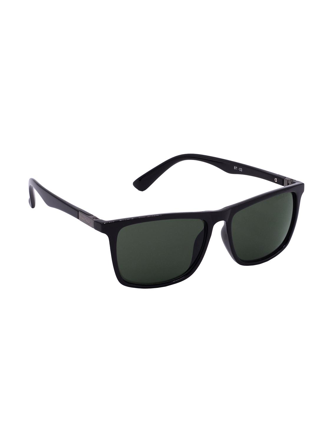 hrinkar men women boys & girls rectangular & sunglasses black frame, grey lens (medium) - 18239602 - Standard Image - 1