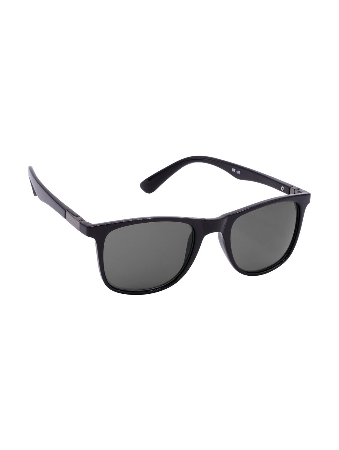 hrinkar men women boys & girls rectangular &  sunglasses black frame, grey lens (medium) - 18239609 -  Standard Image - 1