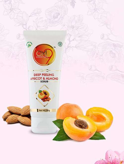deep peeling apricot & almond scrub