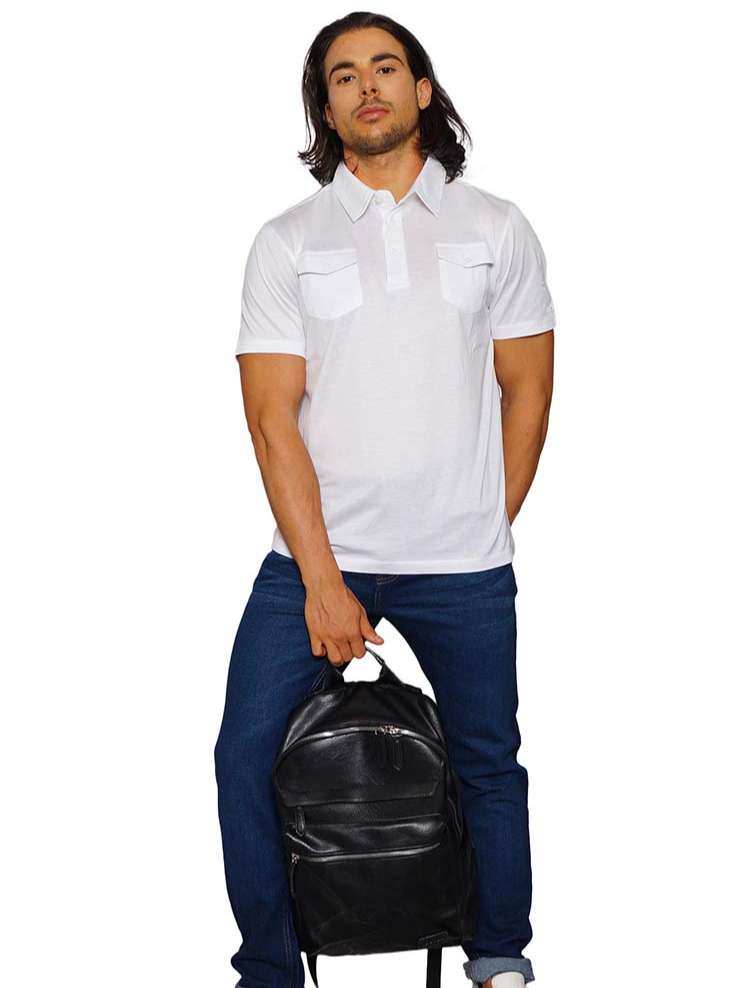 crafted from super combed cotton-rich fabric,  - 18246274 -  Standard Image - 4