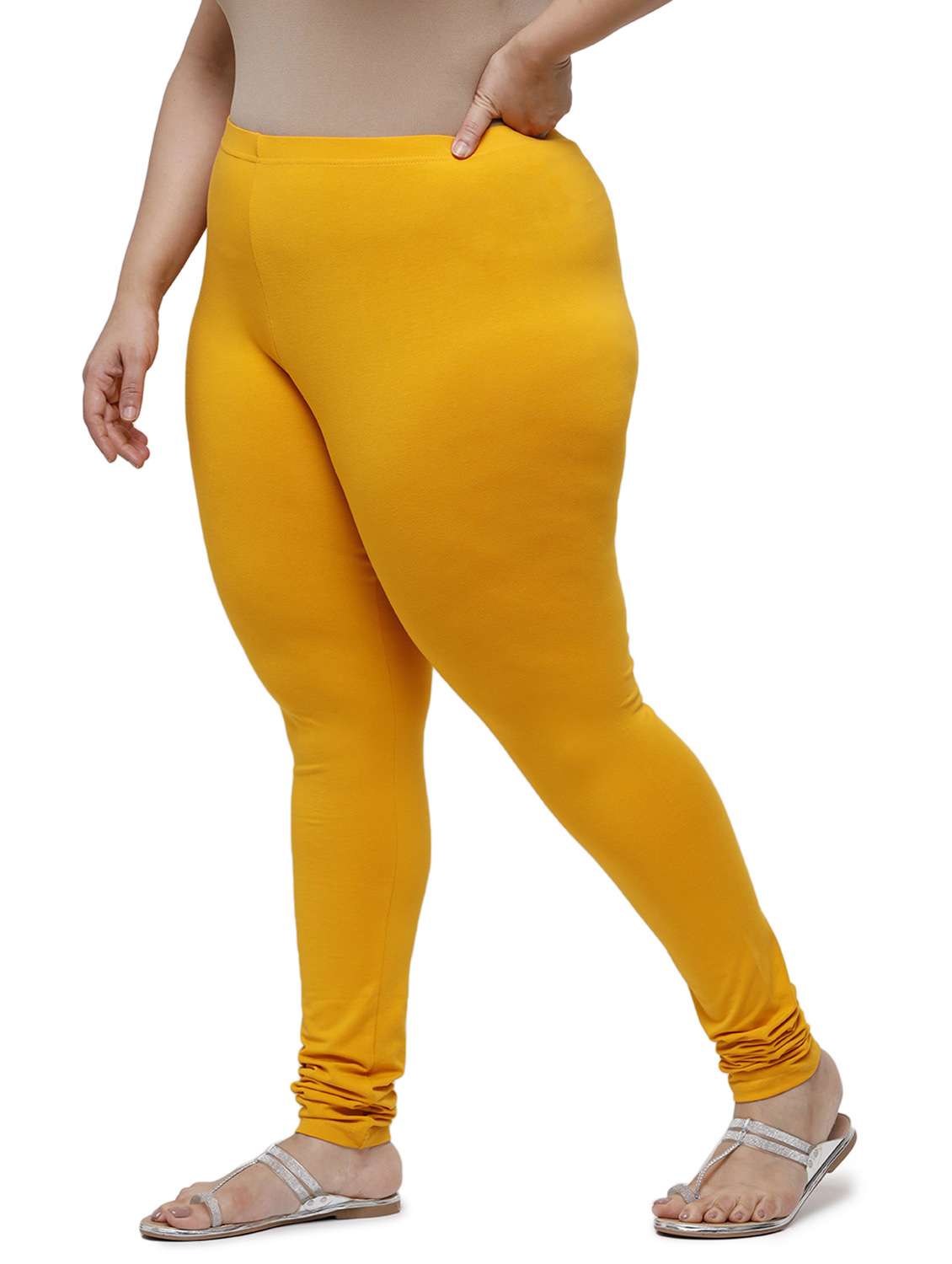 mid rise solid plus legging - 18246334 -  Standard Image - 1