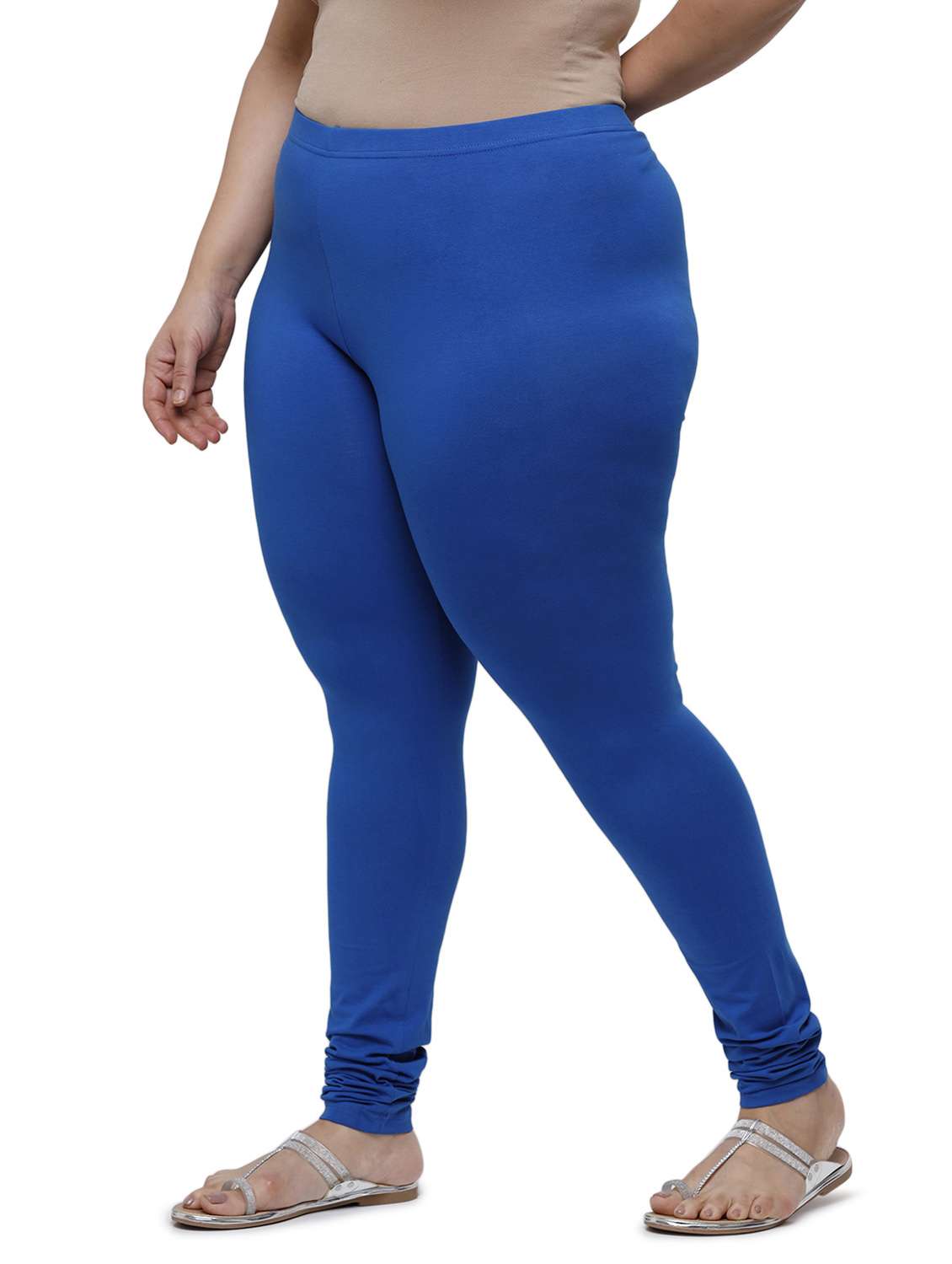 mid rise solid plus legging - 18246336 -  Standard Image - 1