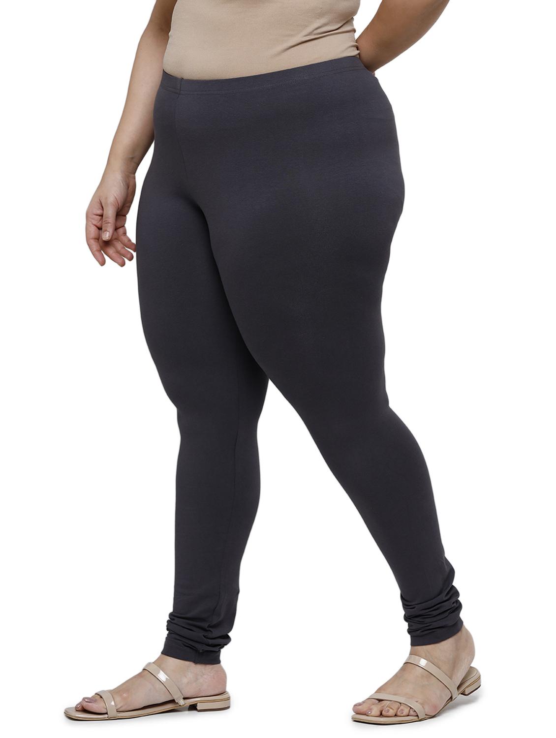 mid rise solid plus legging - 18246339 -  Standard Image - 1