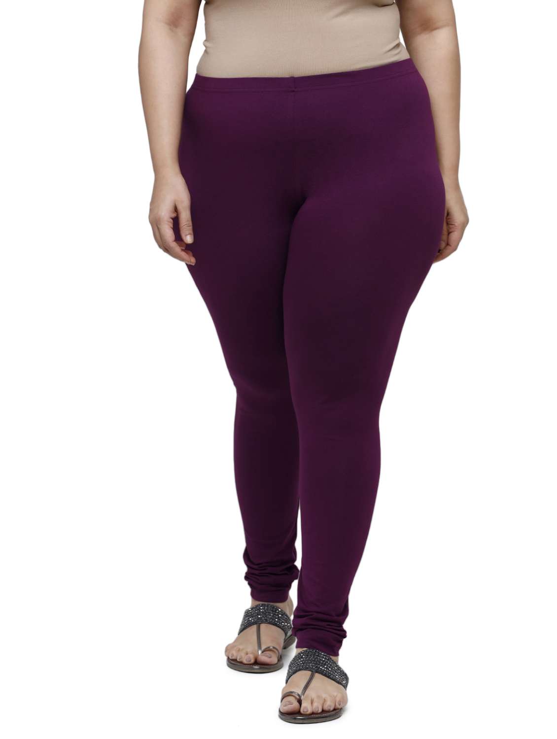 mid rise solid plus legging