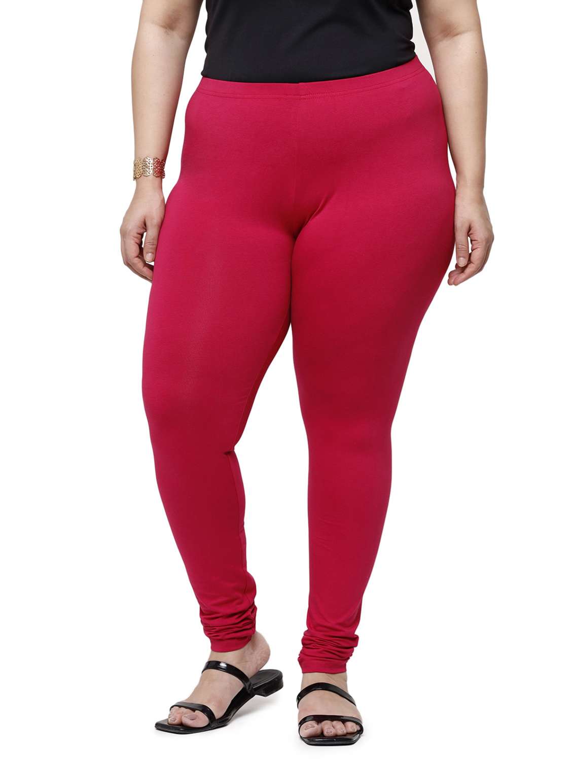 mid rise solid plus legging