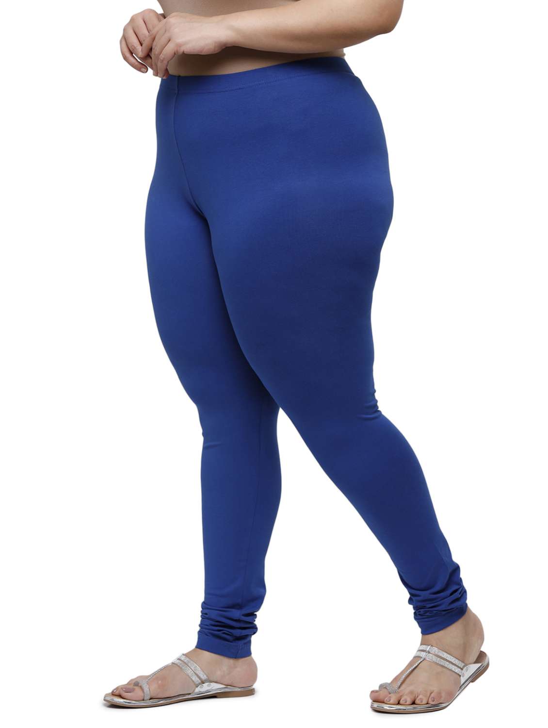 mid rise solid plus legging - 18246351 -  Standard Image - 1