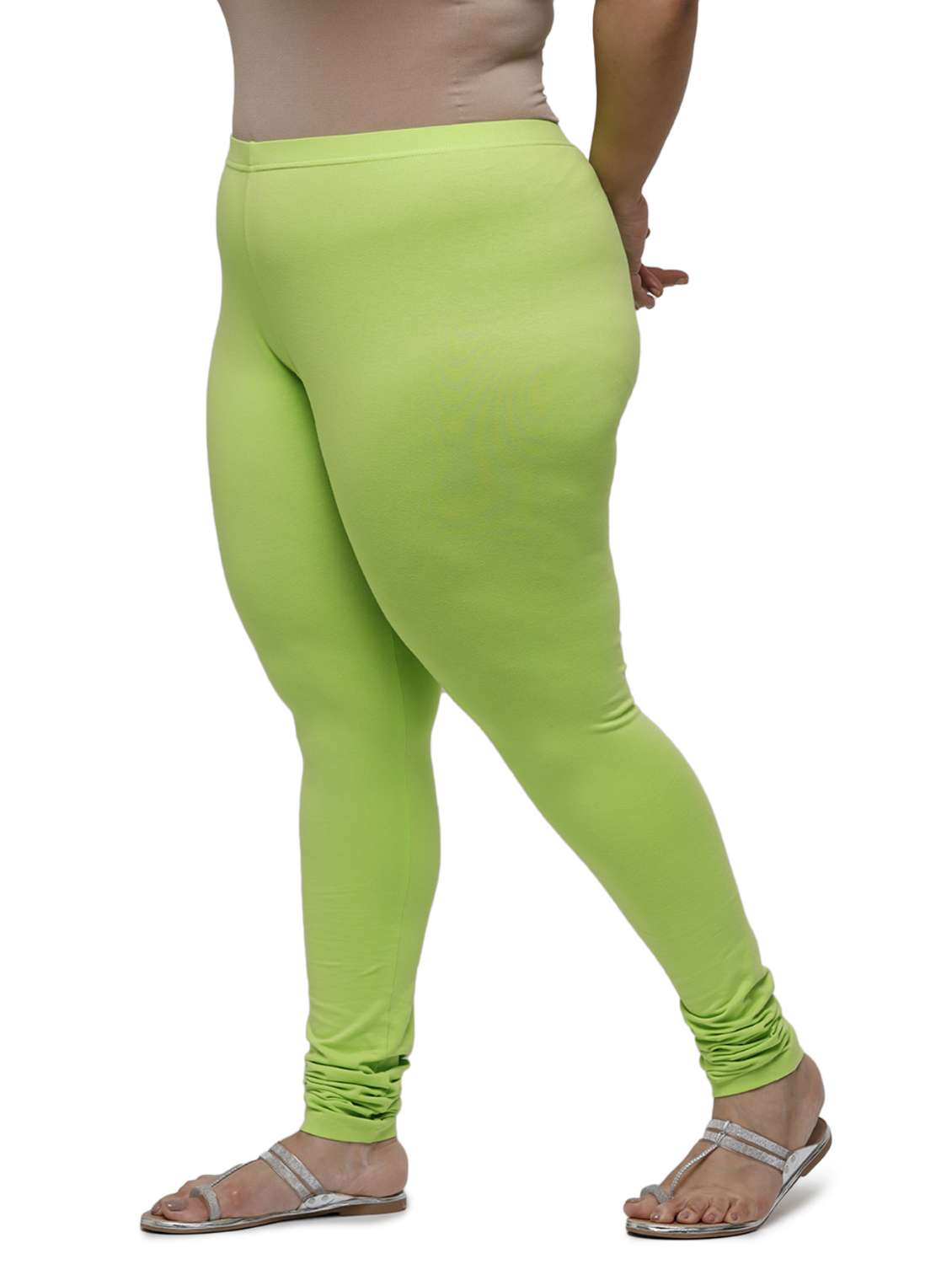 mid rise solid plus legging - 18246353 -  Standard Image - 1