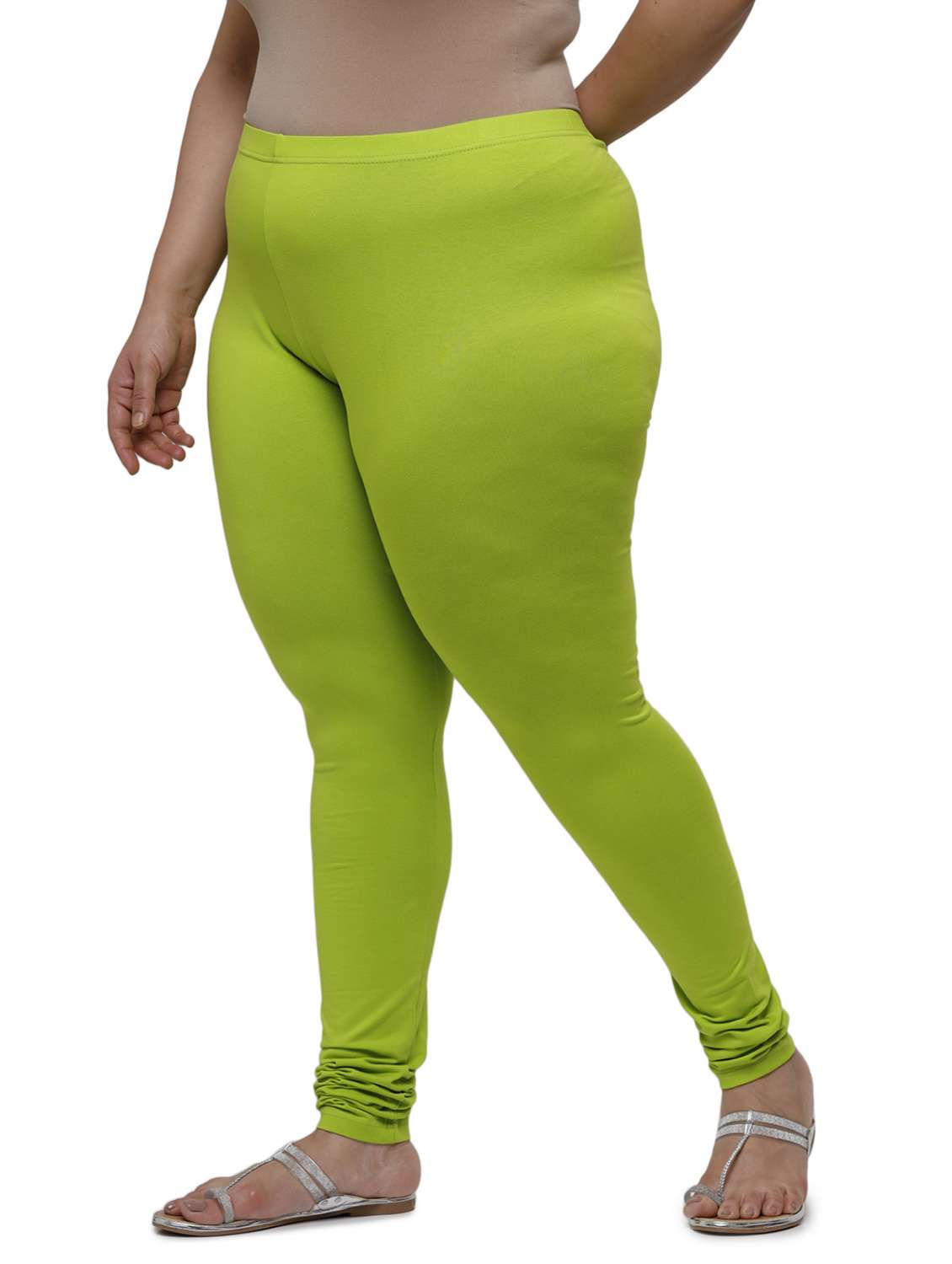 mid rise solid plus legging - 18246364 -  Standard Image - 1