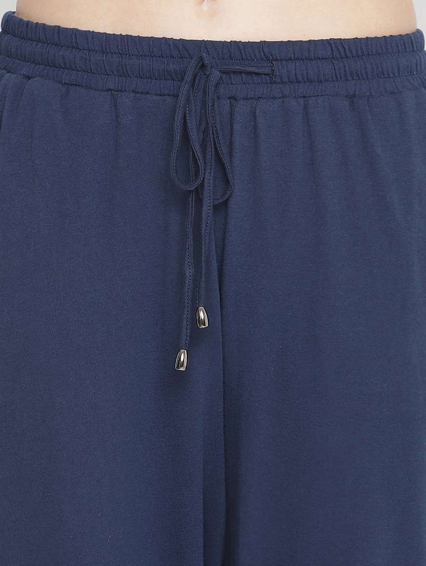 mid rise solid pajama - 18246521 -  Standard Image - 4