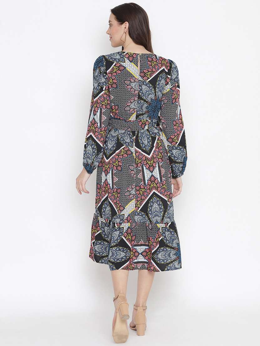 women's  printed dress - 18246527 -  Standard Image - 4
