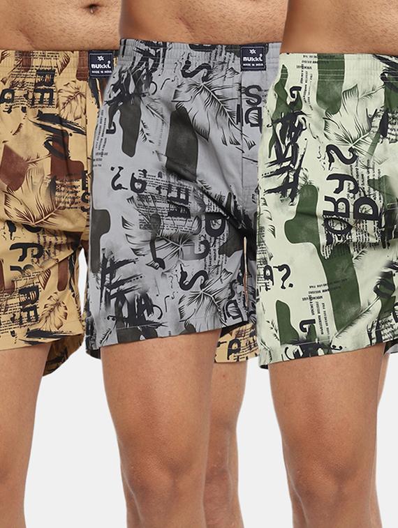 set of 3 printed boxer - 18246927 -  Standard Image - 1