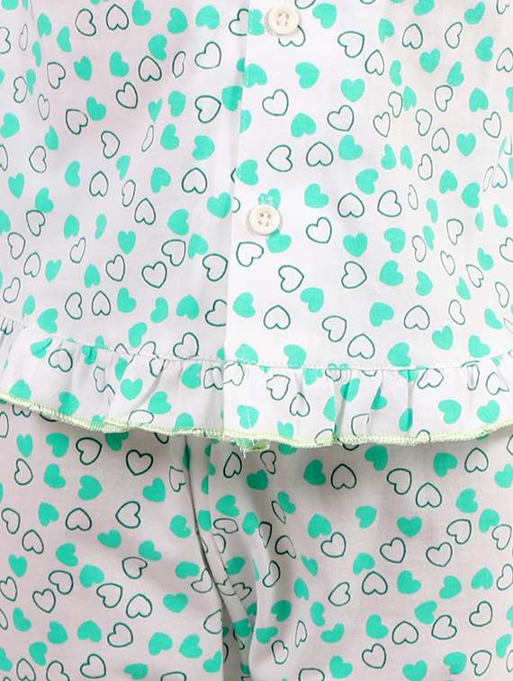 printed nightwear pajama set - 18247158 - Standard Image - 4