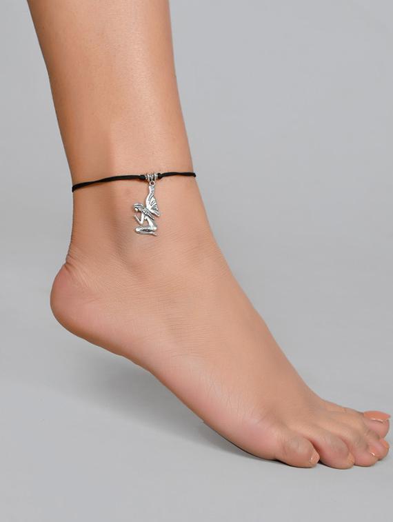 angel protection evil eye anklet - 18247446 - Standard Image - 1
