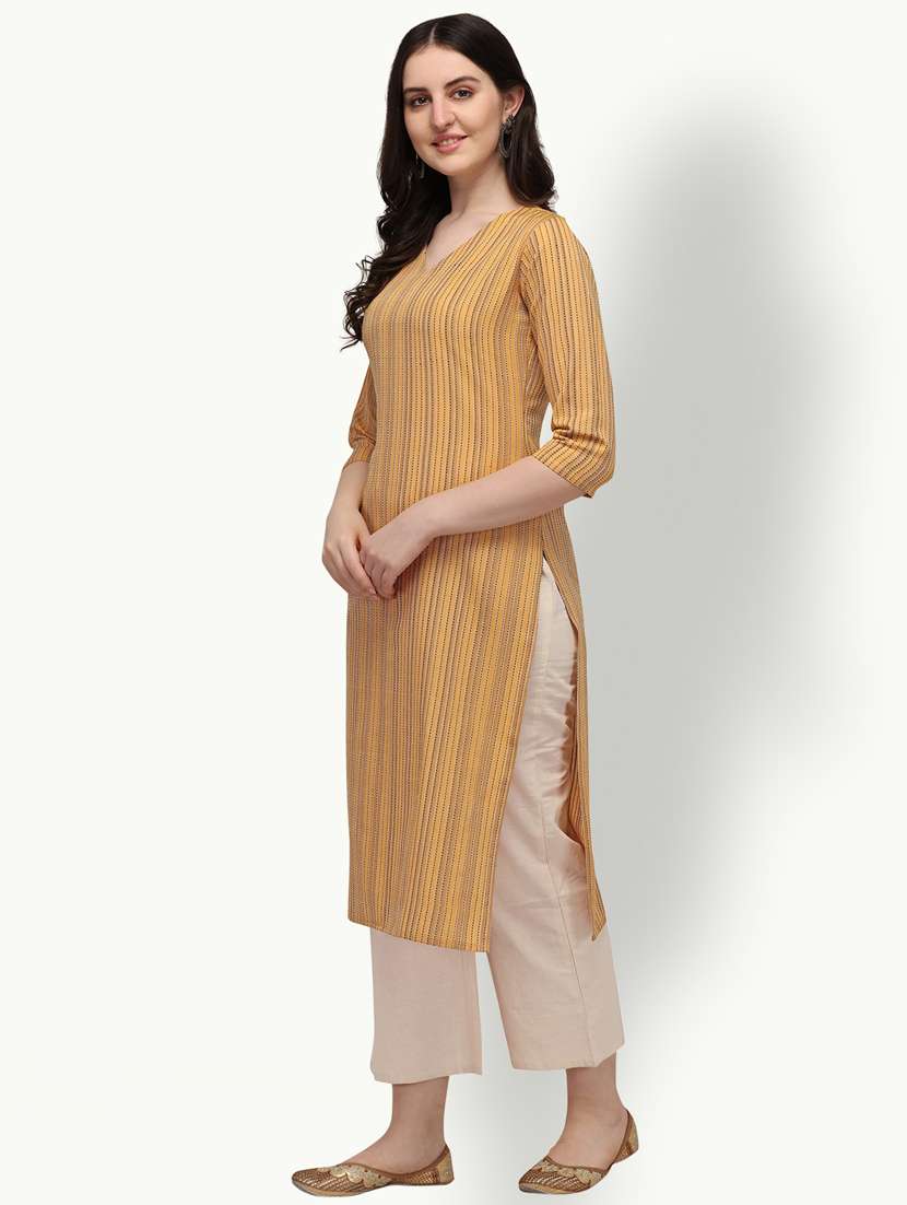 Women's Straight Kurta - 18247796 -  Standard Image - 1