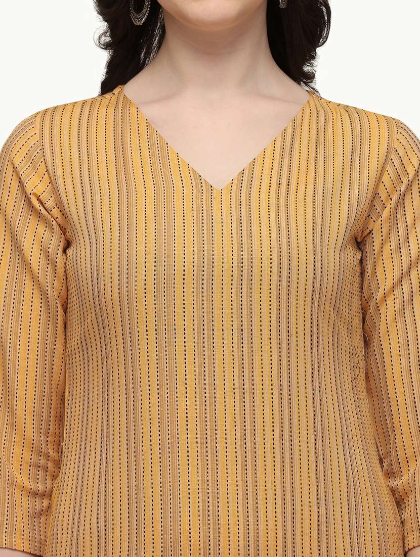 Women's Straight Kurta - 18247796 -  Standard Image - 4