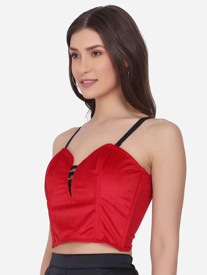 cami neck corset bra - 18247925 -  Standard Image - 1