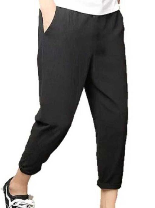 luxe garments stylish means black track - 18248703 - Standard Image - 1