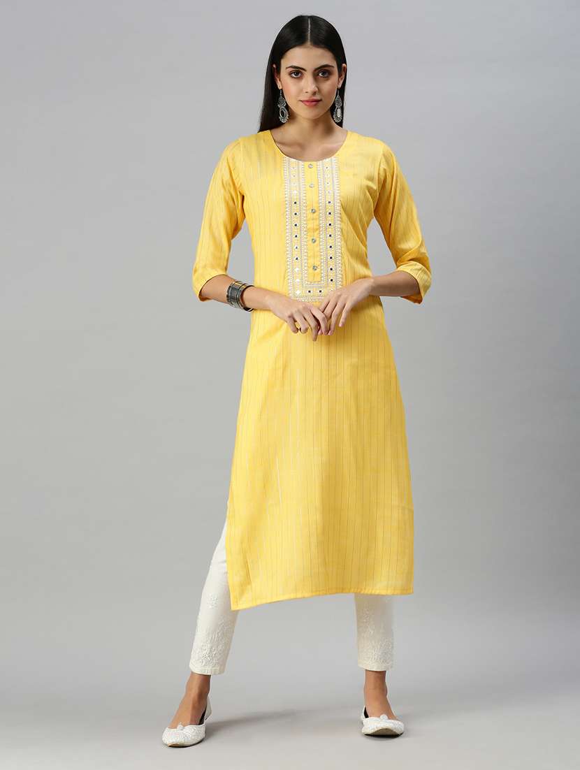 women's straight kurta