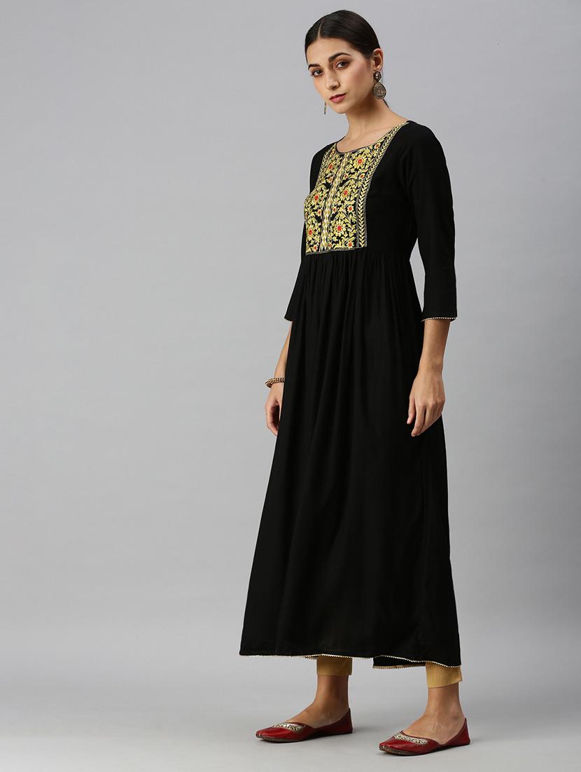 women's flared kurta - 18249171 - Standard Image - 1