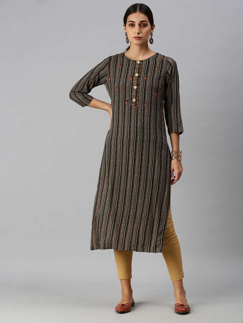women's straight kurta
