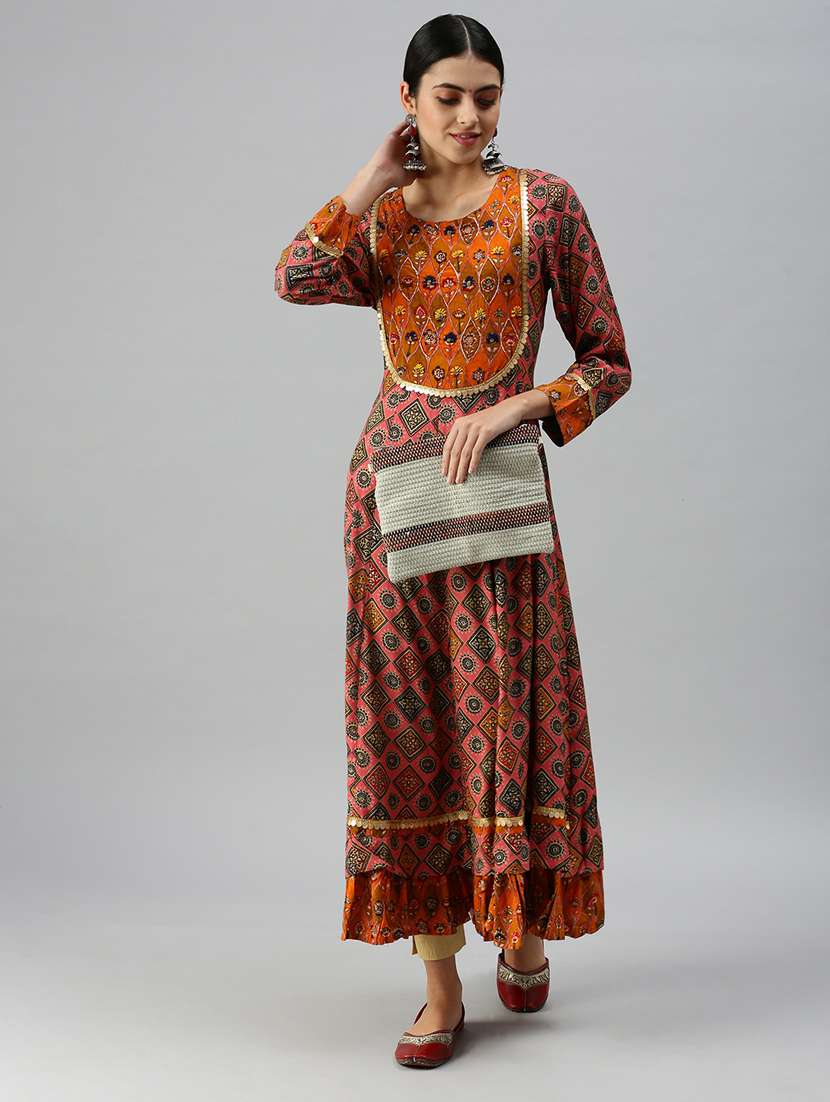 women's flared kurta - 18249173 - Zoom Image - 0