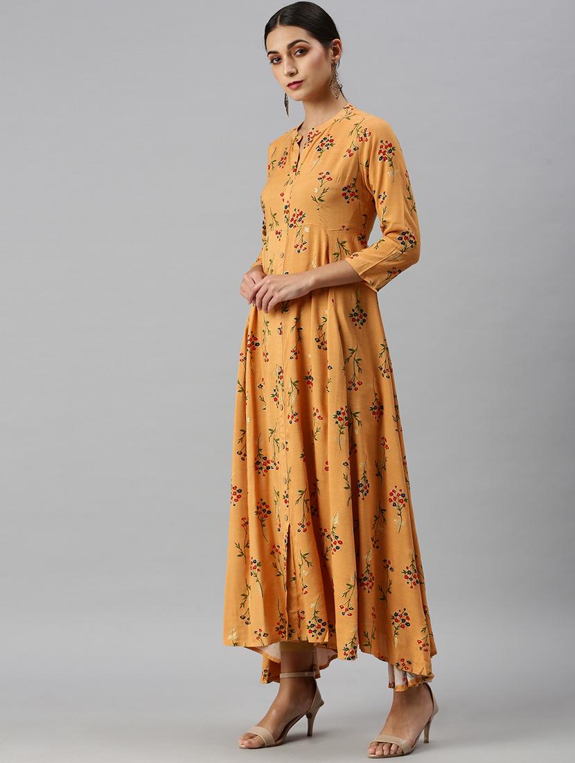 women's asymmetric kurta - 18249194 - Standard Image - 1