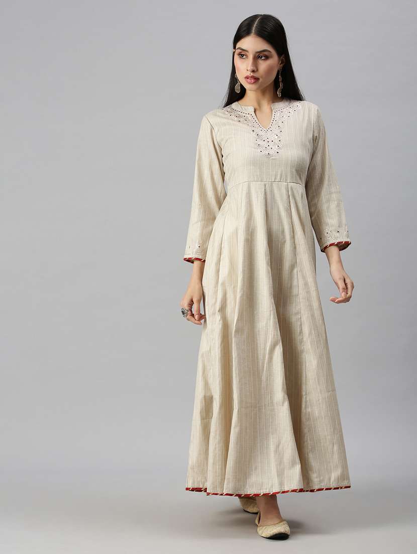 women's flared kurta