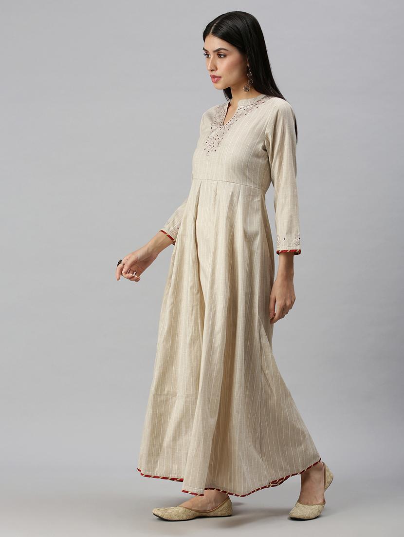 women's flared kurta - 18249195 - Standard Image - 1
