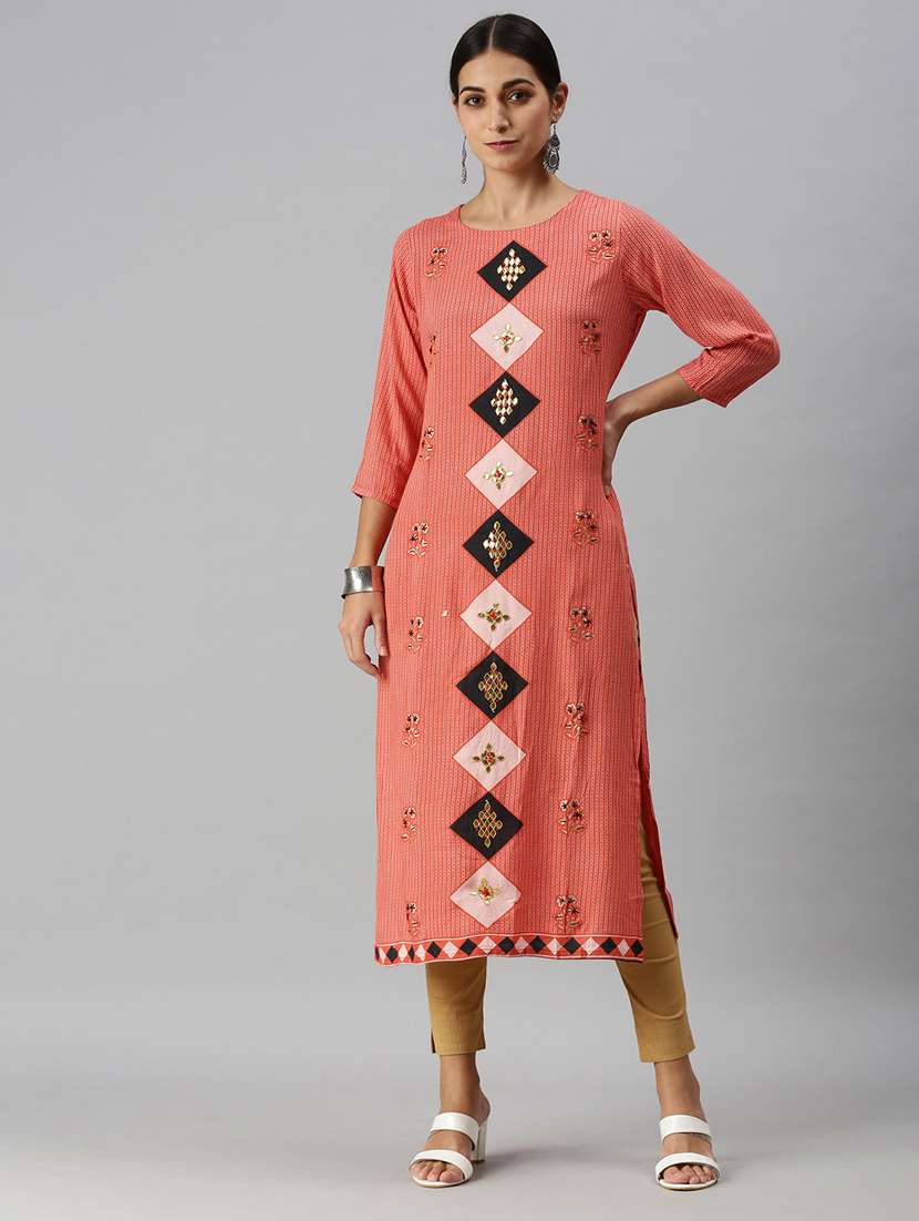 women's straight kurta