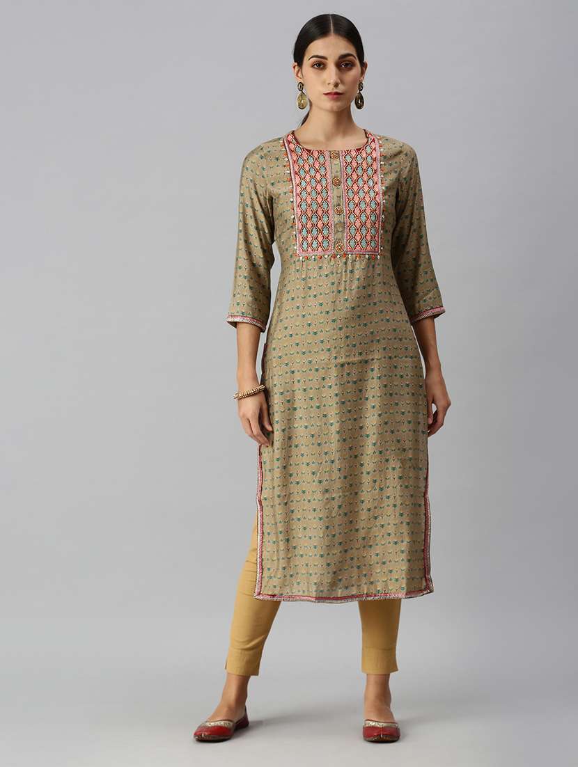 women's straight kurta